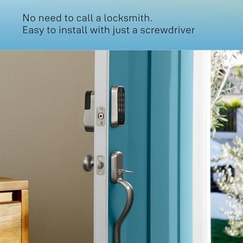 Yale Security Assure Lock 2 Deadbolt, Satin Nickel Keyed Smart Entry Door Lock with Wi-Fi Connected Keypad for Code Entry and Remote Access, YRD410-WF1-619 5