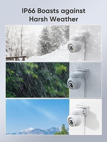 SANNCE 4K 8MP PoE IP Dome Camera with Microphone/Audio, IP Security Camera Outdoor Night Vision 100ft Waterproof IP66 Indoor Wide Angle 2.8mm 24/7 Recording Add-on Camera 7