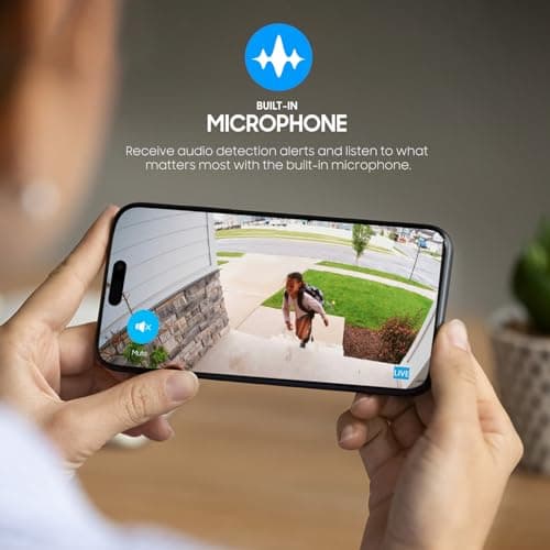 Amcrest Analog 5MP NightColor Outdoor Security Camera, Turret 5MP @ 25fps, CCTV-Coax-BNC, 131ft Full Color Night Vision, Mic, 132° FOV (Not an IP Camera) (DVR Required, Not Included) (AT5N28-W-V3) 5