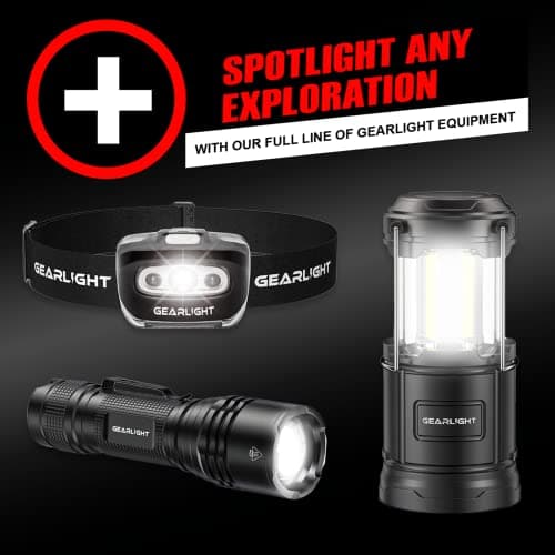 LED Flashlight High Lumens, Mini Tactical LED Flashlight 2 Pack, 5 Modes Zoomable Beam, Battery Powered (Batteries Not Included) for Camping, Hunting, Home & Emergency, Compact Small LED Flashlight 9