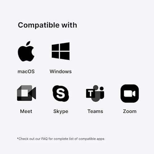 Lumina 4K Webcam: Studio-Quality Webcam Powered by AI. Look Great on Every Video Call. Compatible with Mac and PC (Atomic Grey) 6