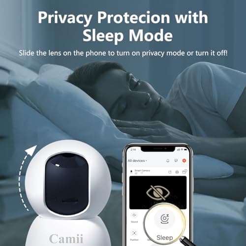 2K Pet Camera Indoor, 5G/ 2.4G Indoor Cameras for Home Security, Baby/Dog/Pet/Elder Camera with Phone App, Night Vision, Auto Tracking, Human/Pet Detection, Cloud&SD Storage 8