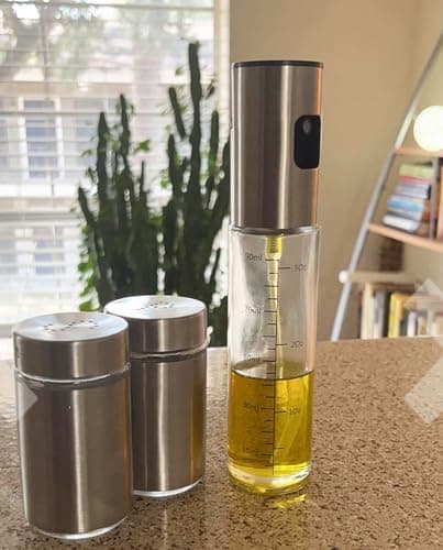 PCBEAR Oil Sprayer for Cooking,100ml Oil Sprayer for Air Fryer, Salad,BBQ,Roasting 7