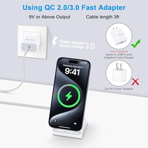 Pixel Fast Wireless Charger, 15W Wireless Charging Stand for Google Pixel 10a 10 Pro XL Fold 9a 9 Pro XL 8a 8 Pro 7a 7 Pro 6 Pro, Android Phone Wireless Charger Stand for Samsung Galaxy S26 S25 Ultra 7