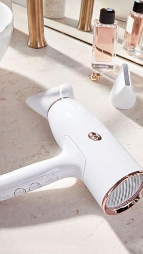 T3 Women's AireLuxe Hair Dryer, White/Rose Gold, One Size 8