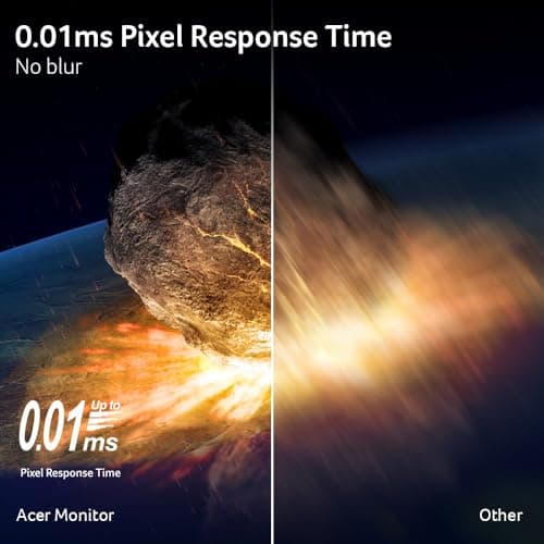acer Predator X32 X3 | 31.5" UHD 3840 x 2160 OLED Gaming Monitor | AMD FreeSync Premium Pro | 480Hz at 1920 x 1080 (DFR) | Up to 0.01ms | 1000nits @ HDR 3% | USB Type-C, 1 x DP 1.4 & 2 x HDMI 2.1 5