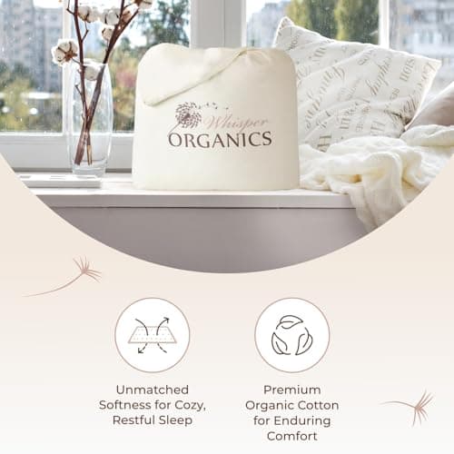 Organic Waterproof Mattress Protector Twin Size - 100% Waterproof Mattress Pad with Quiet & Breathable Triple Layer Protection - Fairtrade & GOTS Certified Durable Machine Washable Design (Twin) 6
