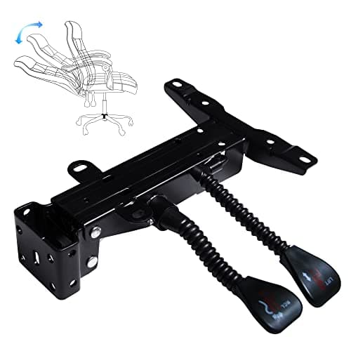 Skuehod Heavy Duty with Adjustment Backrest Tilt Replacement Office Chair Swivel Tilt Control Seat Mechanism Gas Type (155° Tilt Control Back Cushion)