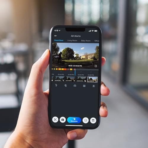 Zmodo Outdoor Security Cameras Wifi - 1080p Full HD Surveillance Cameras for Home Security with Night Vision, IP 66 Weatherproof, Plug-In, Motion Detection, 4 Pack 9