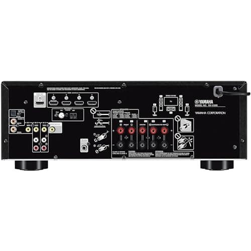 Yamaha Audio YHT-4950U 4K Ultra HD 5.1-Channel Home Theater System with 8" 50W RMS Powered Subwoofer Speakers, AV Receiver, True Surround Sound with Bluetooth Music Streaming (Black) 5