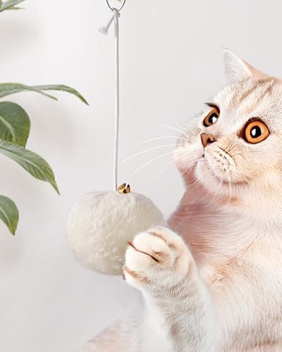 Yaheetech 36in PE Rattan Cat Tree with Big Perch, Breathable Woven Condo, Extra Long Sisal Scratching Post, Washable Cushion, Natural Cooling Design for Indoor Large Kittens, Beige 8