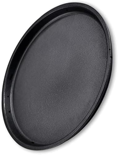 HCXCQLSUY Cast Iron Grill Pan, Steak plate sizzle platter (Pan with Lid 8 inch) 8