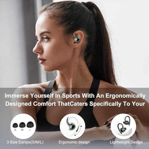 PEFUPEW Wireless Ai Translation Earbuds Real Time, 164 AI Language Translator Earbuds,3-in-1 Translator Earbud Bluetooth 5.4, Black 6