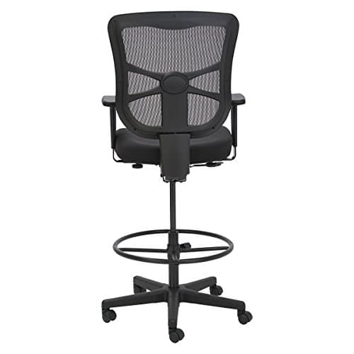 Alera ALE Elusion Series Mesh Stool, Black 6