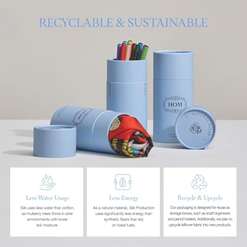 HOM 100% Pure Mulberry Silk Pillowcase for Hair and Skin, 25 Momme 6A High Grade - Comfortable, Breathable, Soft, Hidden Zipper (20x26, Gray) 6