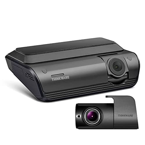 THINKWARE Q1000 QHD Dash cam Front and Rear, Built-in Wi-Fi GPS, STARVIS Night Vision, 24H Parking Mode, Sensor, G-Sensor, HDR, 156° Wide Angle, Free 32GB Card