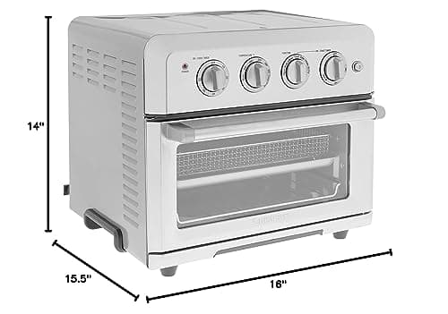 Cuisinart Airfryer, Convection Toaster Oven, Gray (Renewed) 6
