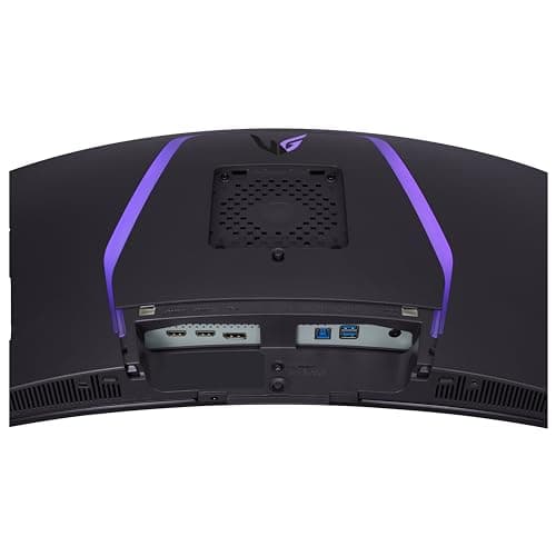 LG 34GS95QE 34-inch Ultragear OLED Curved Gaming Monitor WQHD 1440p 800R 240Hz 0.03ms AMD FreeSync Premium Pro NVIDIA G-Sync HDMI 2.1 DisplayPort Tilt/Height/Swivel Stand Black 6