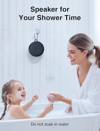 Onforu Portable Bluetooth Speaker for Bike, IP65 Waterproof Mini Outdoor Shower Travel Speakers, Bike Accessories Wireless Bicycle Speaker with Loud Sound for Riding, Ideal Gift 5