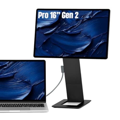 SOTSU FlipAction Pro 16" Gen2 Premium Portable Monitor | Super Compact | Pivot Rotate | 2560x1600 DCI P3 | 120Hz | 400 Nits | Full Metal CNC | Perfect Match for Mac and Windows (Universe Black)