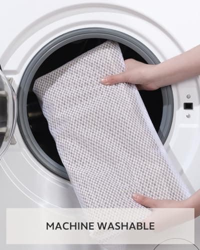 tchdio Waffle Bath Mat Rug, Super Absorbent Non Slip Bath Mats Ultra Soft Bathmat Machine Washable Bathroom Rugs with Tassels, Bath Rugs for Bathroom Floor Beside Tub, 17" x 24", Brown 7