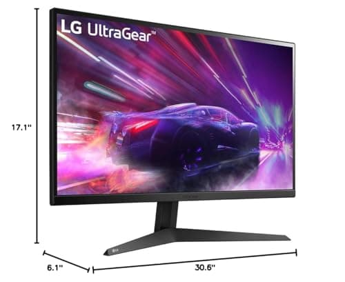 LG 27GQ50F-B 27 Inch Full HD (1920 x 1080) Ultragear Gaming Monitor with 165Hz and 1ms Motion Blur Reduction, AMD FreeSync Premium and 3-Side Virtually Borderless Design 8