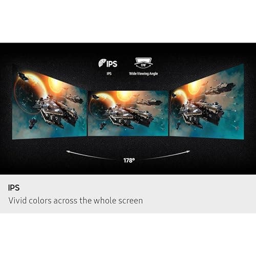 SAMSUNG 27” Odyssey G5 G53F QHD Resolution Gaming Monitor, HDR10, 200Hz Refresh Rate, IPS Panel, AMD FreeSync™ Premium, Black Equalizer, Auto Source Switch, LS27FG532ENXZA 6