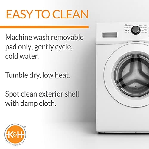 K&H Pet Products EZ Mount Cat Window Perch Bed, Sturdy Cat Window Hammock with Strong Suction Cups, Tool-Free Assembly, Washable Sleeping Pad, Fits 27"W X 11"H Glass Spaces - Tan 7