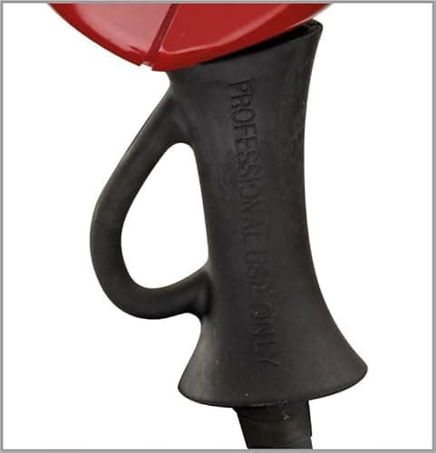 GAMMA+ 3500 Professional Salon Tourmaline Ionic Hair Dryer, 2 Nozzles, 6 Heat Settings, Red 5