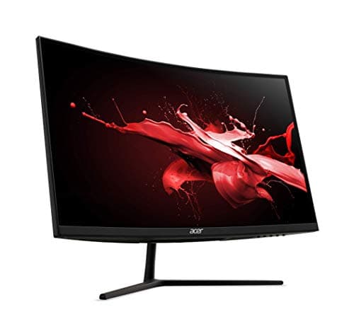 Acer EI322QUR Pbmiippx 31.5" 1500R Curved WQHD 2560 x 1440 Gaming Monitor | AMD FreeSync Premium Pro | Up to 165Hz Refresh Rate | 1ms VRB | VESA DisplayHDR 400 | 2 x Display Ports & 2 x HDMI 2.0 Ports 10