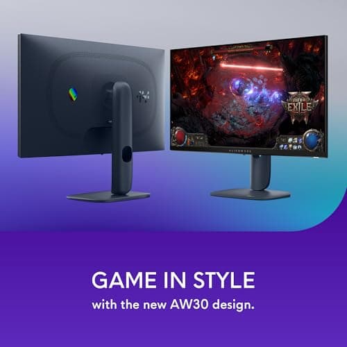 Alienware 27 Gaming Monitor - AW2725DM - 27-inch QHD 180Hz 1ms Display, IPS, NVIDIA G-SYNC, AMD Freesync, VESA AdaptiveSync. 9