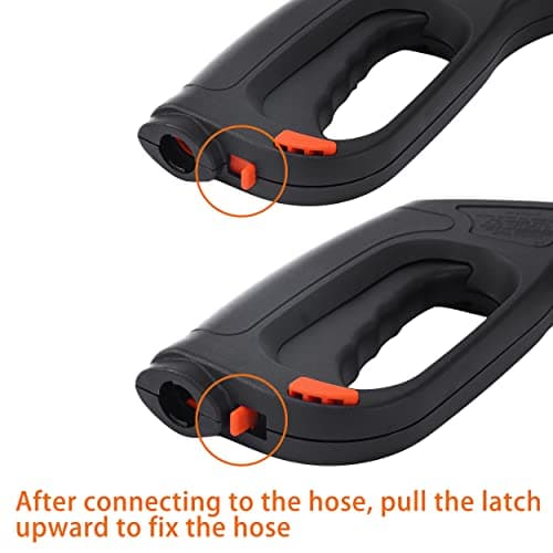 FIXFANS Pressure Washer Gun, Compatible with Some Portland Husky Black Decker Ford Pulsar Shopforce Taskforce Powerwasher Taskmaster Electric Pressure Washers, Replacement Power Washer Gun 2000 PSI 5
