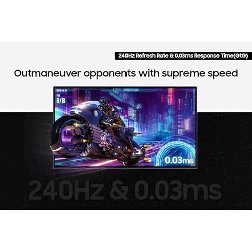 Samsung 32" Odyssey OLED G8 (G80SD) Series 4K UHD Smart Gaming Monitor w QD-OLED, 240Hz 0.03ms, G-Sync Compatible, Glare-Free Display, Sleek Metal Design, LS32DG800SNXZA, 3 Yr Warranty 8