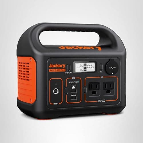 Jackery Portable Power Station Explorer 300, 293Wh Backup Lithium Battery, Solar Generator for Outdoors Camping Travel Hunting Blackout (Solar Panel Optional) 7