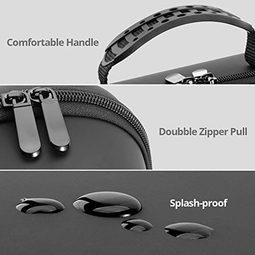 tombert 2024 Carrying Case for Hypervolt 2 Pro, Hypervolt Plus, 5 Attachment Slots Portable Storage Box for Portable Massage Gun (Case Only) 5