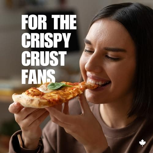 Norjac 12 Inch Pizza Screen, 2-Pack – Round Aluminum Mesh Pans with Reinforced Stainless-Steel Rim, Seamless, Rust-Free, Oven-Safe Baking Trays for Crispy Crusts 6