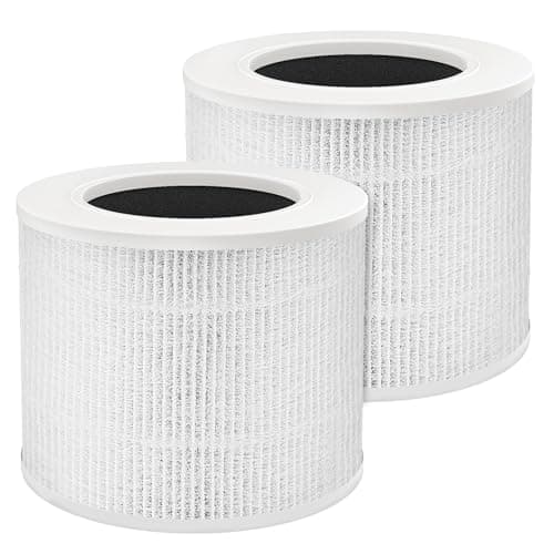 Leemone Core Mini Replacement Filter for LEVOIT Core Mini Air Purifiers,Core Mini-P, 3-in-1 HEPA, High-Efficiency Activated Carbon, Replace Part Core Mini-RF,2 Pack