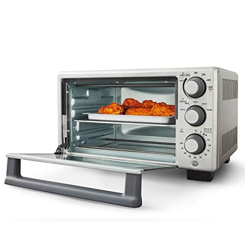 Oster Compact Countertop Oven With Air Fryer, Stainless Steel 6