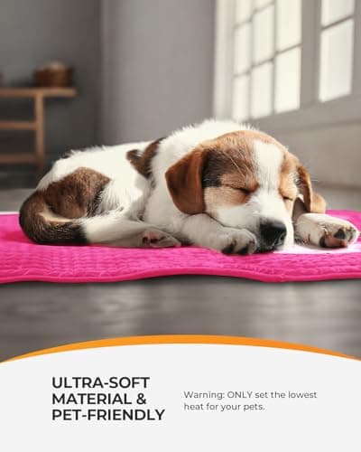 Pink Heating Pad for Period Cramps, CooCoCo FSA Wearables Large Heated Pad, HSA Store Eligible Menstrual Heat Pad, Cute Hot Pad for Back Pain Relief, College Dorm Essentials for Girls 5