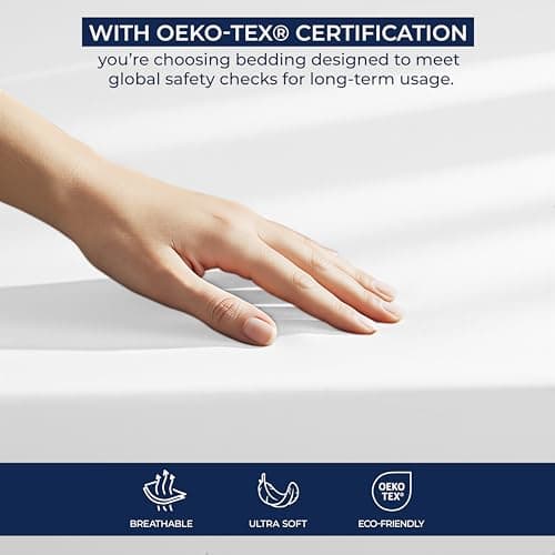 Utopia Bedding Queen Deep Pocket Fitted Sheet – Extra Deep Pocket – Fits up to 21 Inch Mattress – Hotel Luxury – Soft, Breathable and Comfy – Shrinkage and Fade Resistant – Easy Care – (White) 8