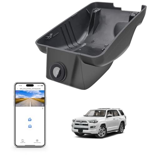 Mangoal 4K Dash Cam Custom fit for Toyota 4Runner 2020-2024 Gen5 N280 (Model A), TRD Sport Limited Pro Off-Road Venture SR5 Premium, Integrated OEM Look, UHD 2160P Video, App & WiFi, GPS, 64GB Card