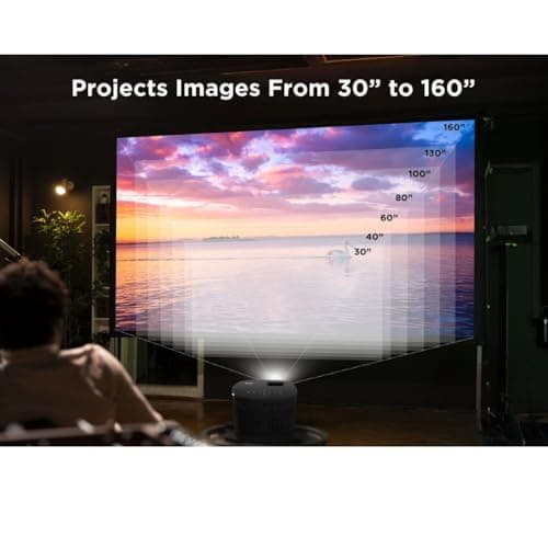 RCA 720P Home Theater Projector, 1280 x 720 (720P), 4" LCD technology, 120 ANSI lumens, 32" to 140" (diagonal), 2 x HDMI - RPJ181-BLACK (Renewed) 6
