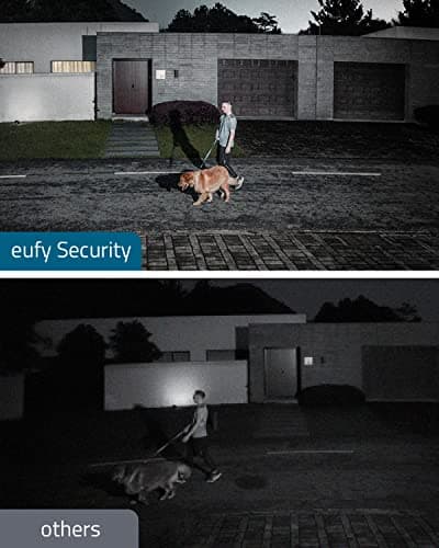 eufy Security Floodlight Cam E220, 2K, No Monthly Fees, 2000 Lumens, Weatherproof, Built-in AI, Non-Stop Power, Hardwired, Motion Only Alert 6