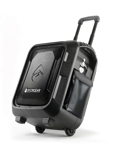 ECOXGEAR EcoBoulder+ GDI-EXBLD810 Rugged Waterproof Floating Portable Bluetooth Wireless 100 Watt Speaker and PA System (Gray) 9