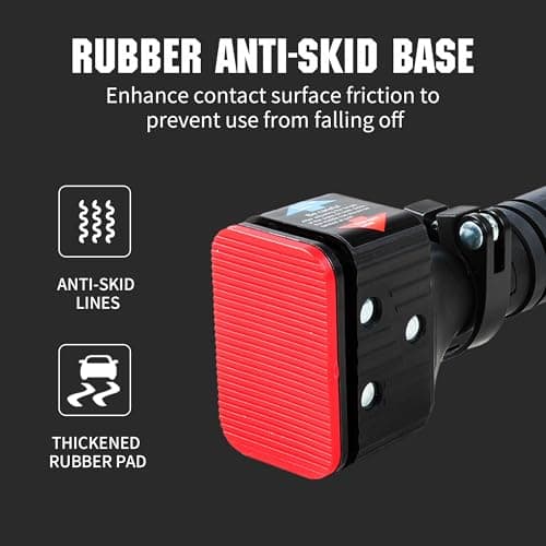 leikefitness Pull-Up Bar For Door Frame Chin Up Bar Upper Body Workout Adjustable Portable Training Pull-Up Bars Bars without Screw - Adjustable Width Locking Mechanism 5