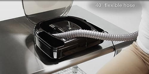 Andis 80745 Ionic Professional Bonnet Hair Dryer - Includes 40" Flexible Hose & Convenient Storage Case, Fits on Average Size of 1" Roller, 2-Speed/ 2 Heat Settings for Styling - 500 Watts, Black 7