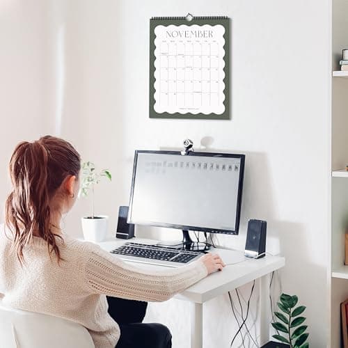 Aesthetic 2026 Wall Calendar - Runs Until December 2026 - The Perfect Modern Calendar Planner for Easy Organizing 7