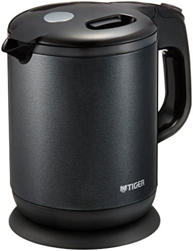 Tiger Steamless electric kettle"boiled child" (0.8L) PCH-G080-KP pearl black Japan used like new
