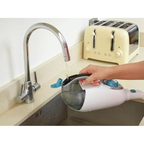 BLACK+DECKER 7in1 Steam Mop with SteamGlove Handheld Steamer (HSMC1361SGP) 8