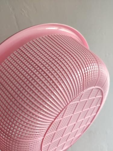8 pcs Plastic Wash Basket Round Perforated Colander Wash Vegetables and Fruits Drain Cooked Pasta Kitchen Essentials Food Strainer Basket Strainer Kitchen Blue pink green red 7